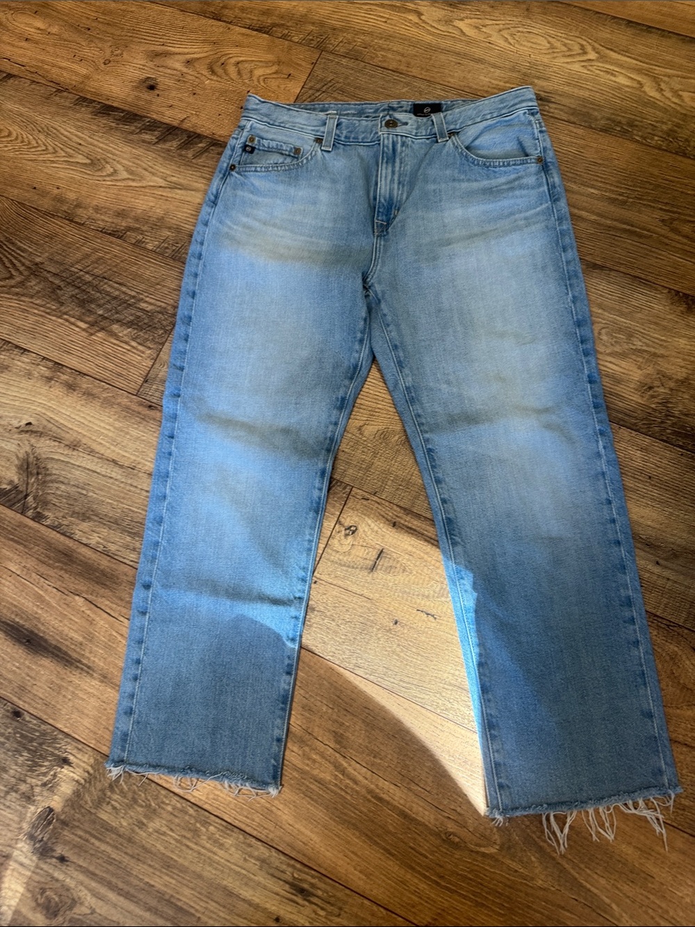 Women’s AG ex boyfriend slouchy slim jeans 27